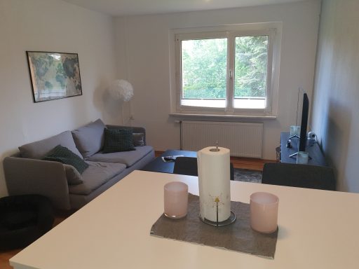 Blick von der Essecke auf´s Wohnzimmer