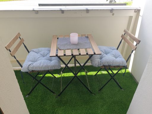 Balkon - ja, hier darf auch geraucht werden (aber bitte nur hier)